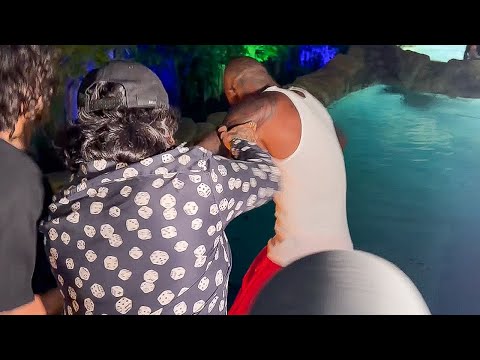 OH SH*T! Maidana PUSHES Bobby Green into Pool & TAKES OFF!