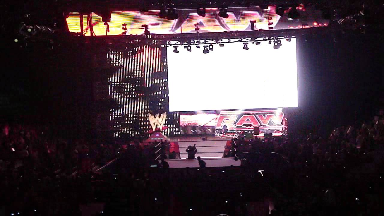 WWE Monday Night RAW Pyro (2010)