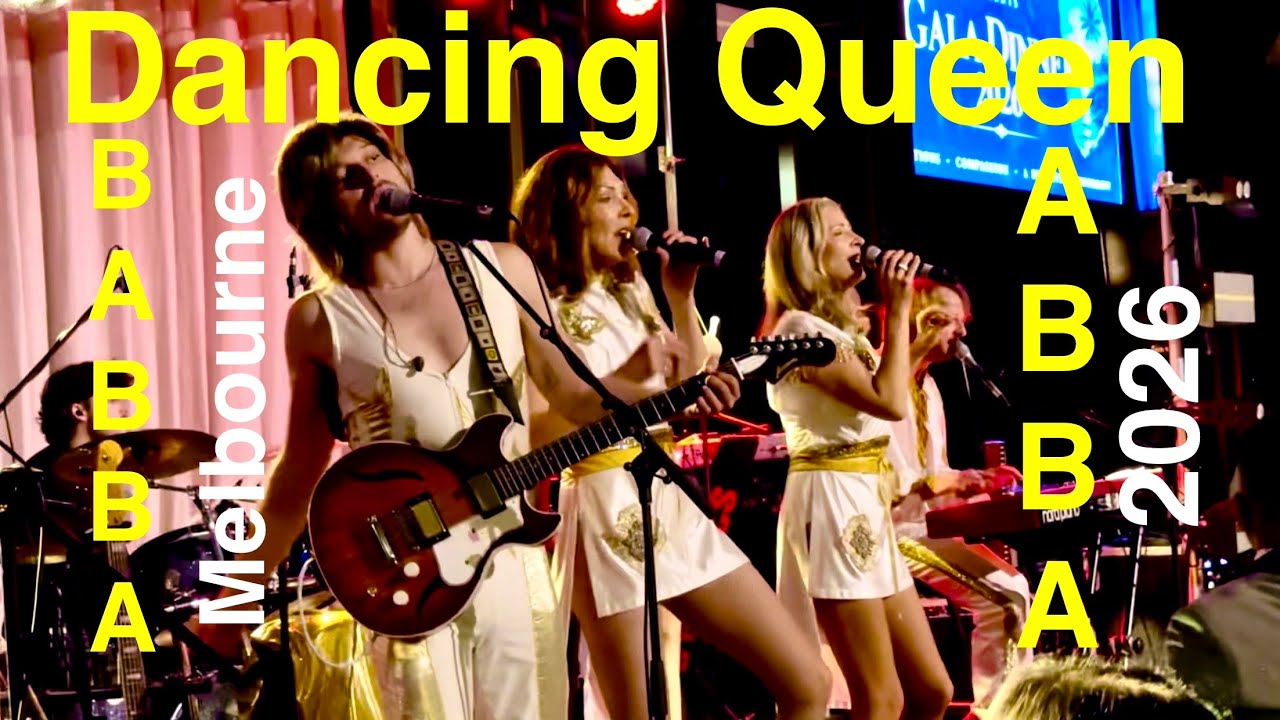 Dancing Queen 💃ABBA  ❤️ Live  in Melbourne 2026 by BABBA
