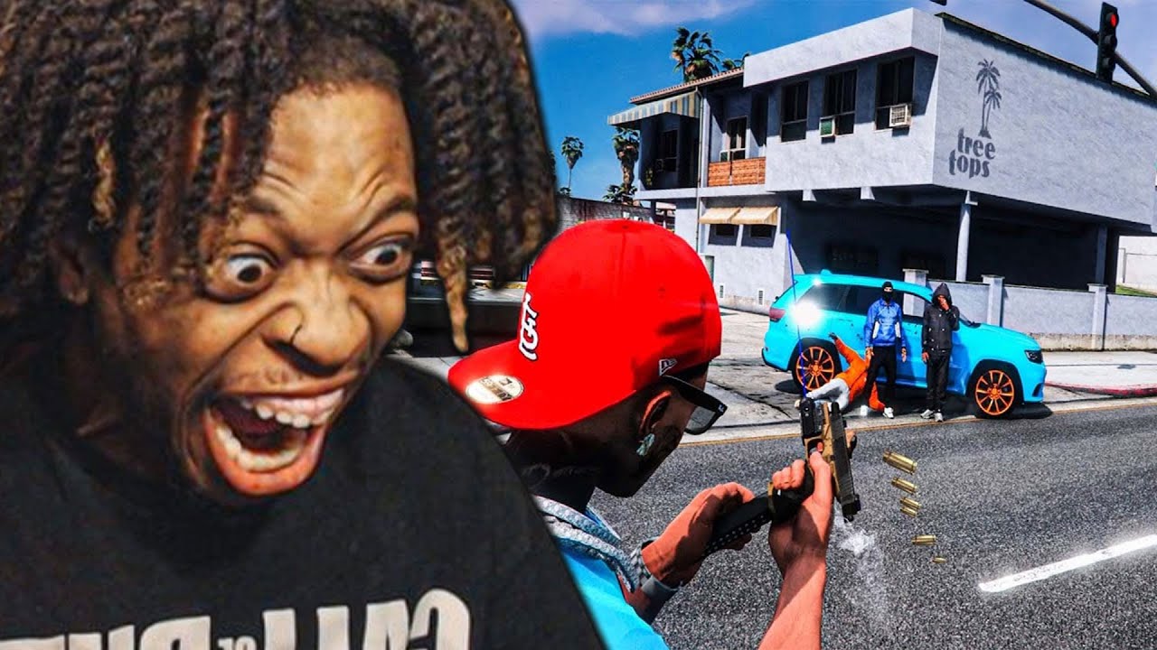 Gta Rapper Rip They robbed us, so I came back & DROPPED 2 in GTA 5 RP (RIP ROO ...