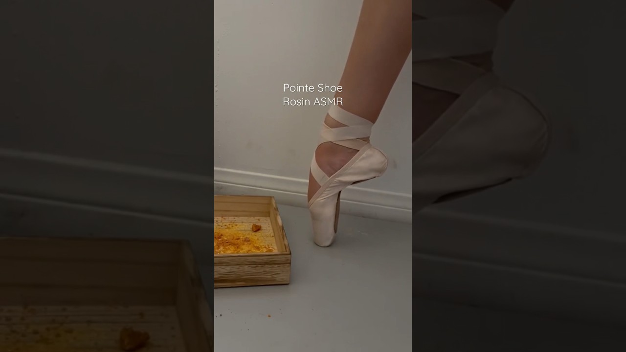 Pointe Shoe Rosin ASMR 