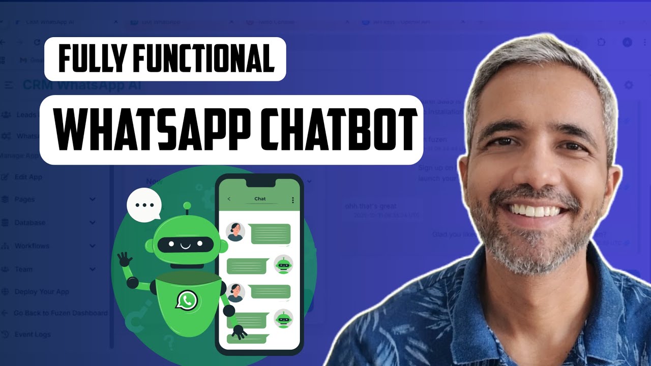 How to create AI WhatsApp chatbot tutorial