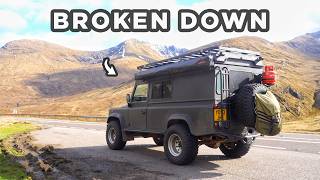 My M57 swapped Defender BROKE DOWN in Scotland!