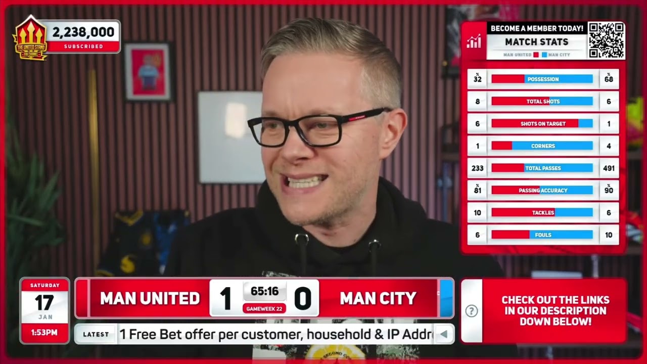 GOLDBRIDGE Best Bits | Man United 2-0 Man City