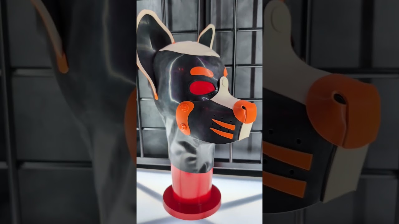 Custom Latex Puppy Mask 🐶