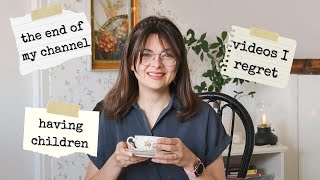 An Open &amp; Vulnerable Tea Time ☕ The End of My Channel, Regrets, Having Kids