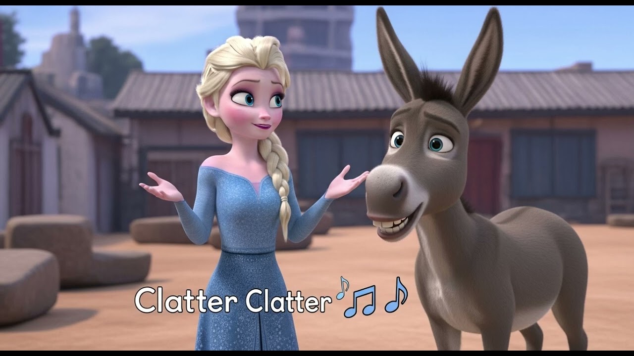 «Цокот ослика Эльзы» — Песня о счёте копыт