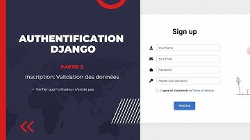 Inscription - Tutoriel sur l