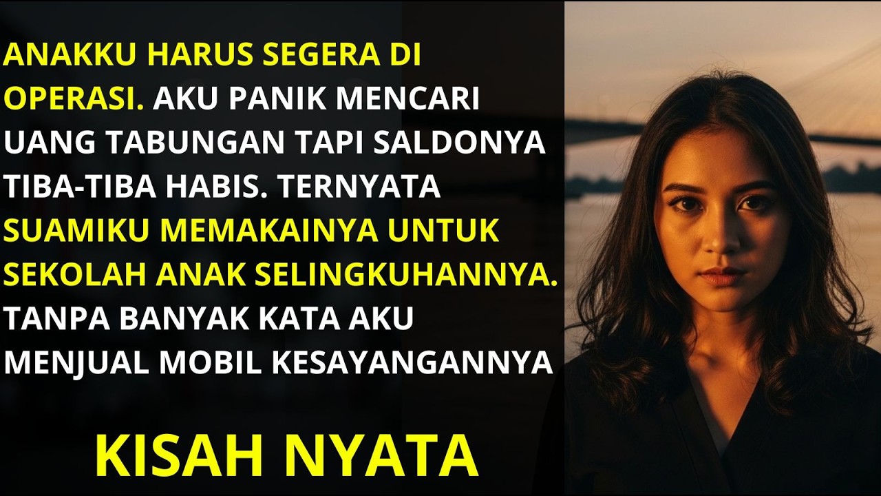 Istri Syok! Saldo Tabungan 0 Rupiah Saat Anak Mau Operasi, Pelakunya Ternyata Suami Sendiri!