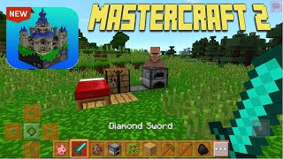 Playing Mastercraft Version 2 (Master Craft - Block Crafting Games Survival Gameplay) screenshot 4