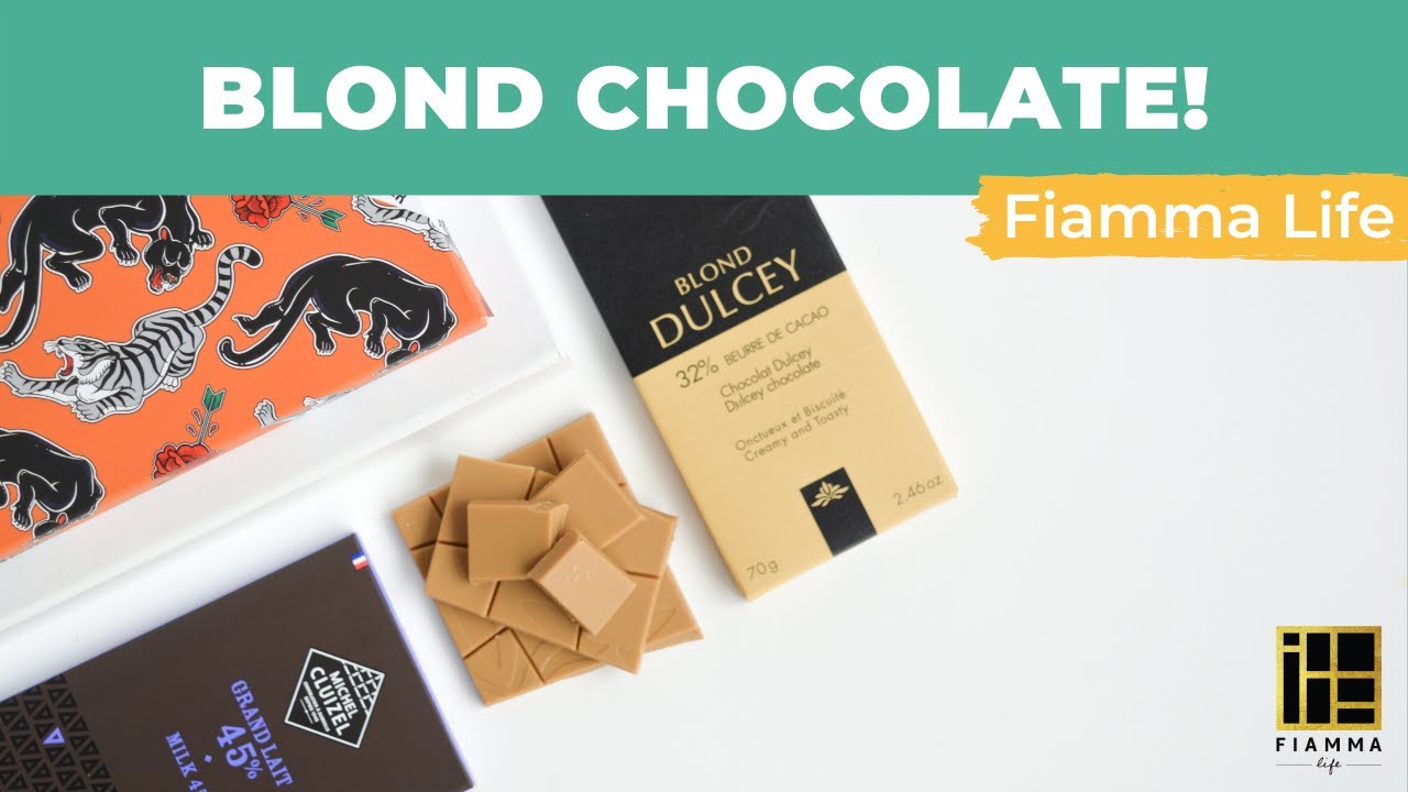 The world's first blond chocolate!