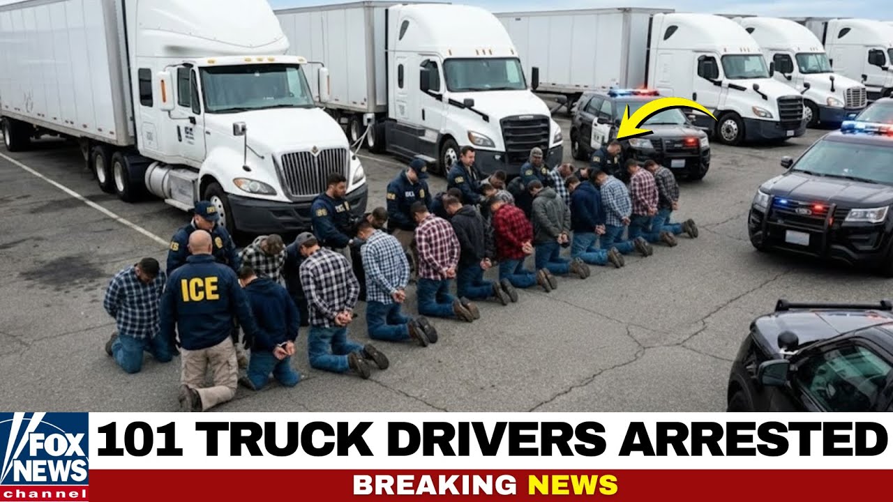 ICE Detains 101 Illegal Alien Truck Drivers in California Sweep