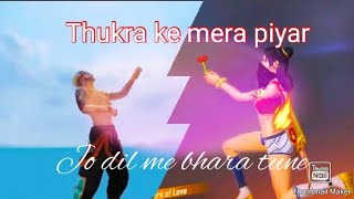 Sad love story Free Fire video || Jo dil main bhara tune dekhenge use jahar ko