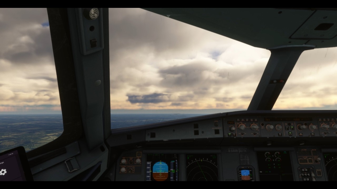 MSFS: Hamburg Germany to Gdansk Poland with windy Landing