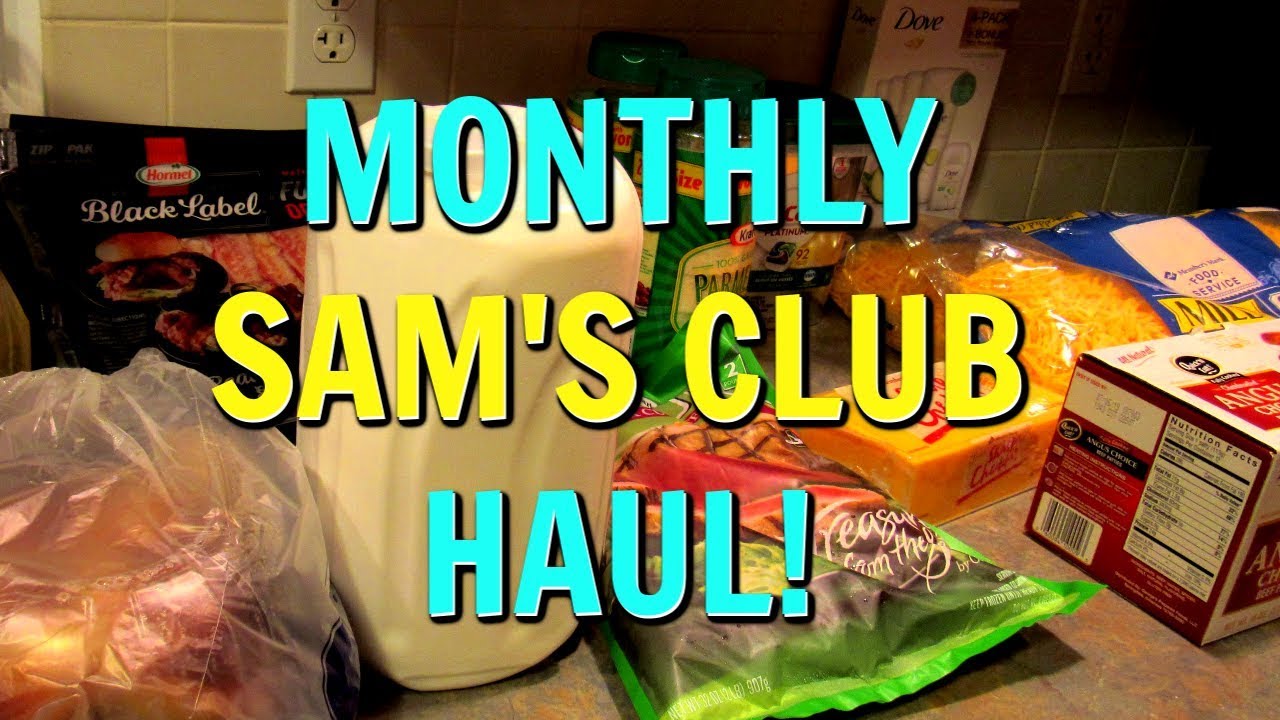monthly-sam-s-club-haul-230-dosh-rebate-december-2018-youtube
