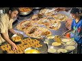 Pakistani Street Food Shami Kabab Paratha Roll | Roadside Street Food KEBAB ROLL &amp; EGG KALEJI ROLL