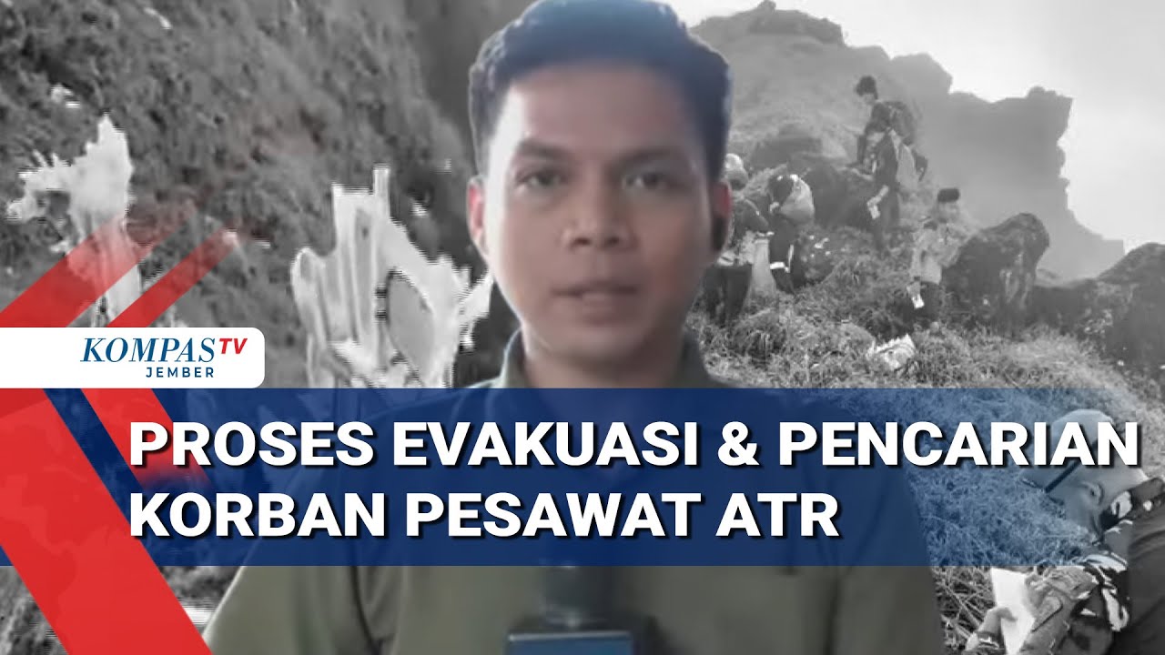 Detik-detik Pencarian Pesawat ATR 42-500 di Gunung Bulu Saraung, Evakuasi Korban Terkendala Cuaca