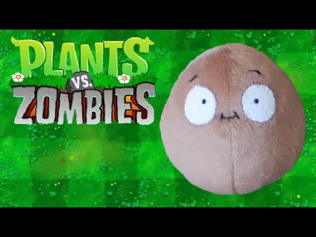 plants vs zombies walnut plush