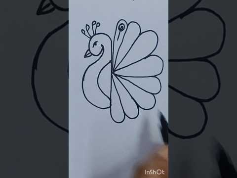 How To Draw A Peacock Using Letter K Drawing Peacock Art Drawing Trending Viral Shorts 