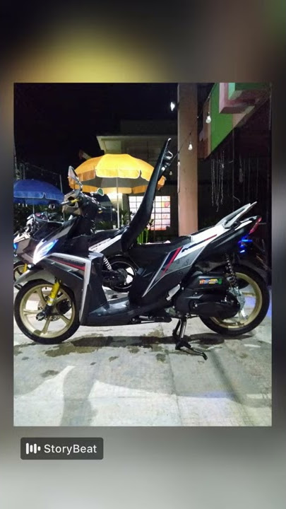 Status WA Keren Adipati - Janur Kuning BreakFunk (Background Mio M3 125 Standart Modif )