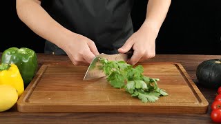 SYOKAMI 2-in-1 Butcher Knife – Chop, Slice & Strip Herbs with Ease! 🔪 screenshot 4