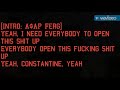 Asap ferg ft remy ma east coast lyrics on screen