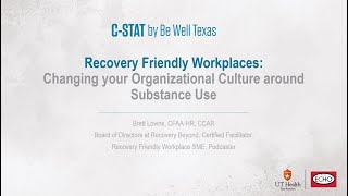 RSS ECHO | November 19 | Recovery Friendly Workplaces: Changing Organizational Culture around SUD