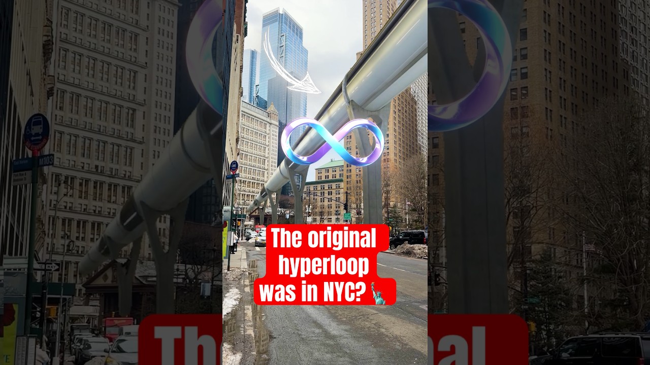 New York's First Subway Was a Pneumatic Tube Under Broadway