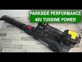 PARKSIDE PERFORMANCE 40 V Cordless Turbine Leaf Blower PPTLBA 40-Li C3 Test 🍃
