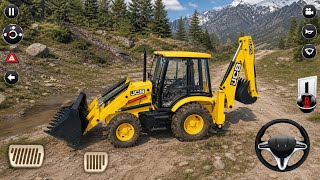 Real JCB Construction Simulator 🚜 Offroad Driving Challenge Gameplay