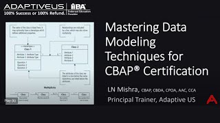 Webinar- Mastering Data Modeling Techniques For CBAP Certification- 17 July 2024