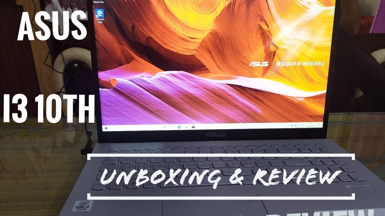 Asus Core i3 10th Gen - UNBOXING | REVIEW - (4 GB/1 TB HDD/Windows