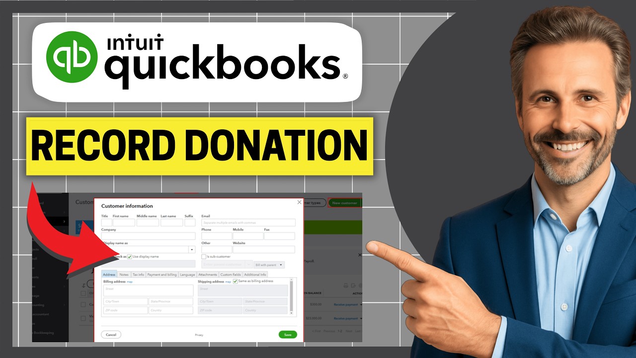 How To Record Donations in QuickBooks Online [Easy Guide]
