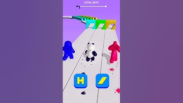 Blob Shifter 3D Level-6674 best cool game ever #trending #gaming #games #shorts #funny