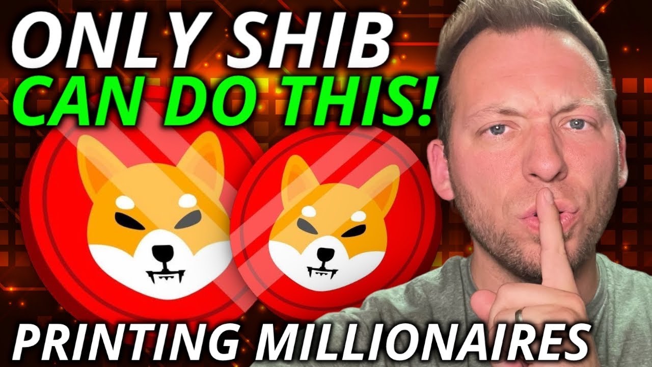 SHIBA INU - ONLY SHIB CAN DO THIS!!! CAN PRINT MILLIONAIRES! - YouTube