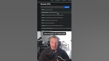 Free NASA API access 😎 #code #coding #tech #nasa #data #learntocode