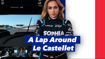 SOPHIA FLOERSCH - A LAP IN PAUL RICARD | Track guide | SIM - real life | RF2 | LMP2 | ELMS