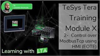 TeSys Tera Training - M10.2 Control over ModbusTcp using HMI (EcoStruxure Operator Terminal Expert)