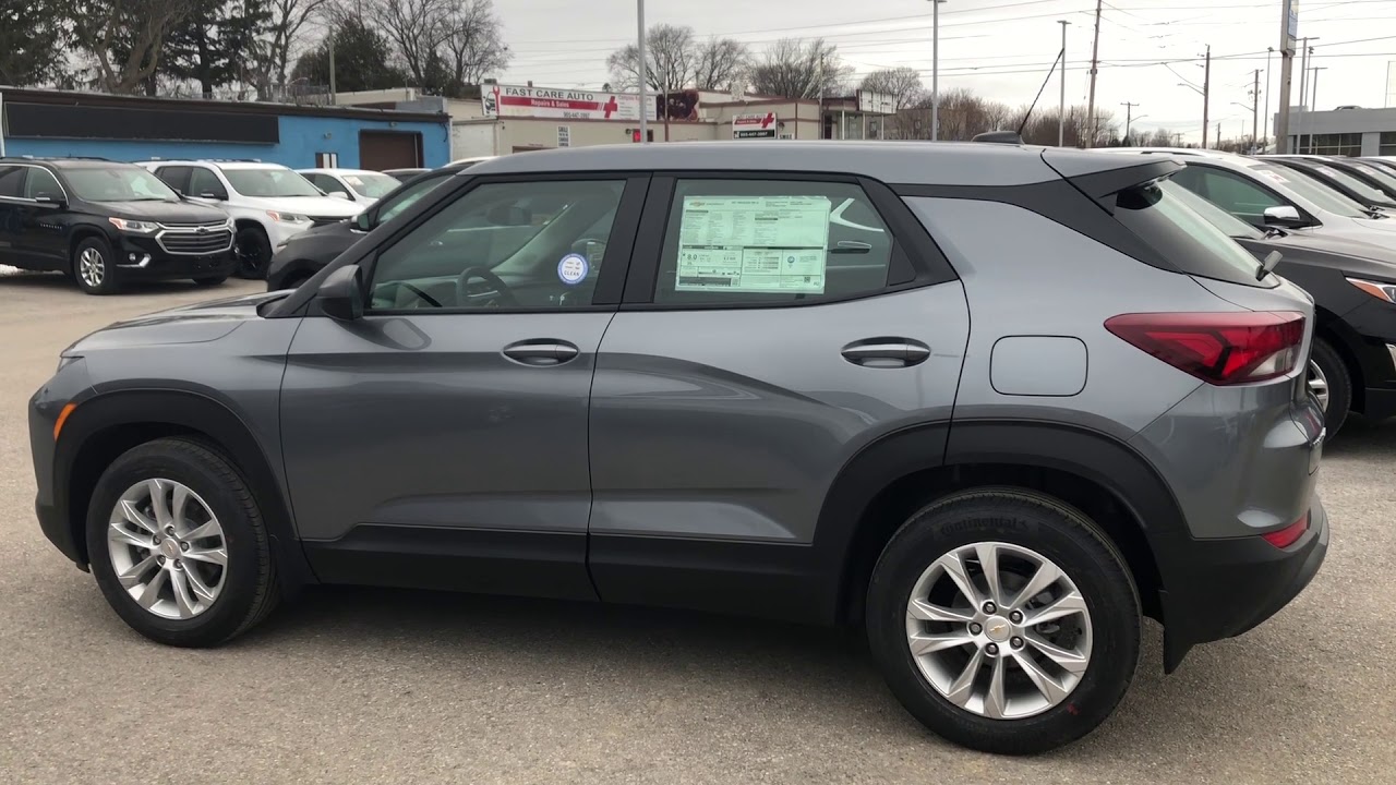 satin steel grey trailblazer