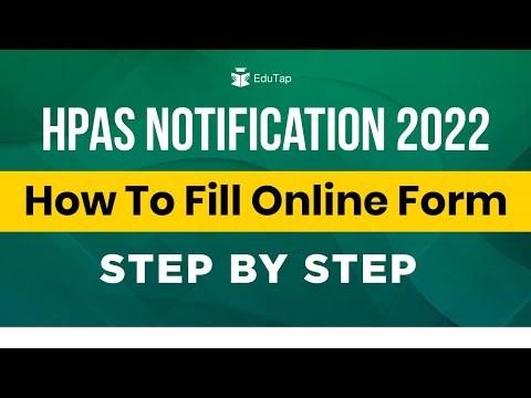 How To Fill Online Application Form of HPAS 2022 Exam? How to Apply Online HPPSC HAS Exam ?