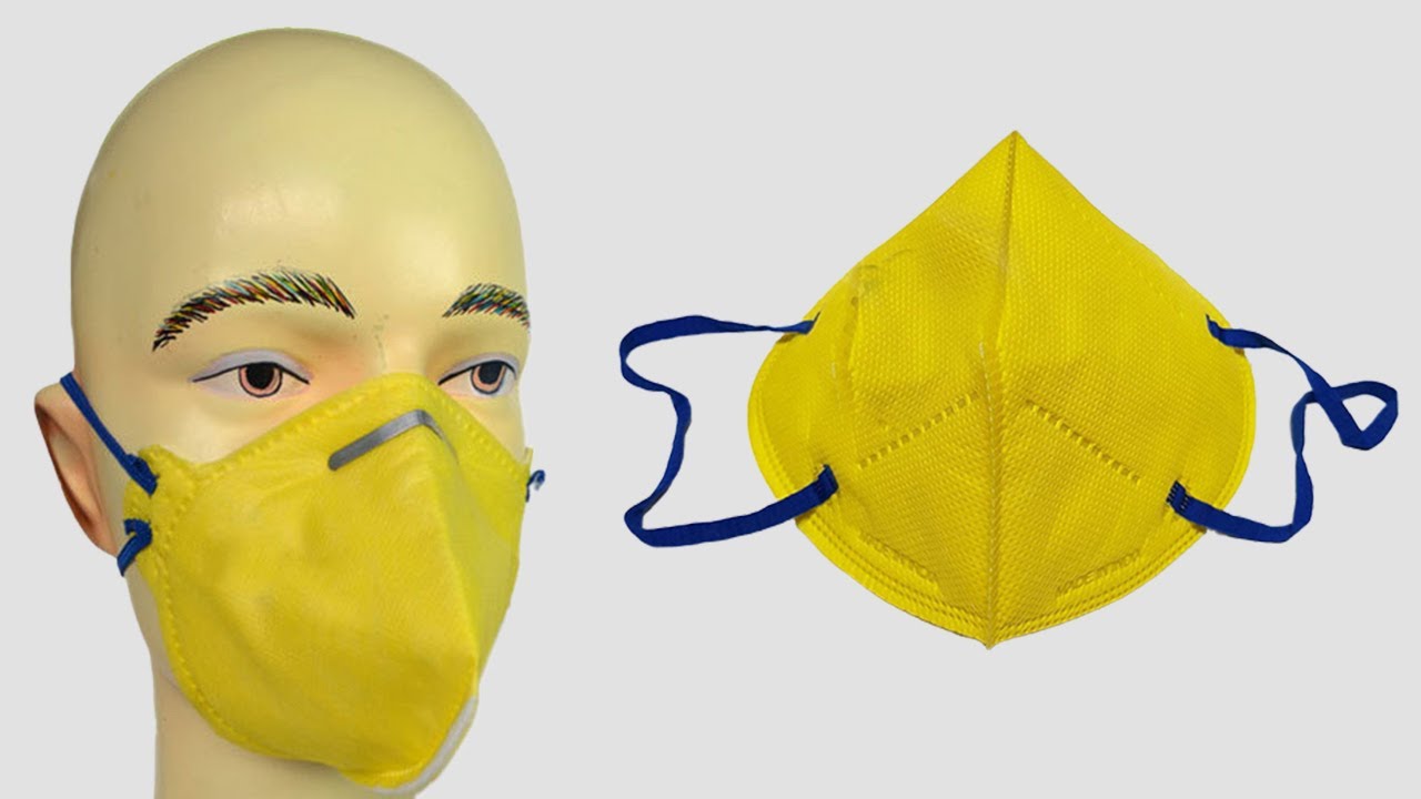 Make Fabric Face Mask at Home ! DIY Face Mask With Sewing Machine