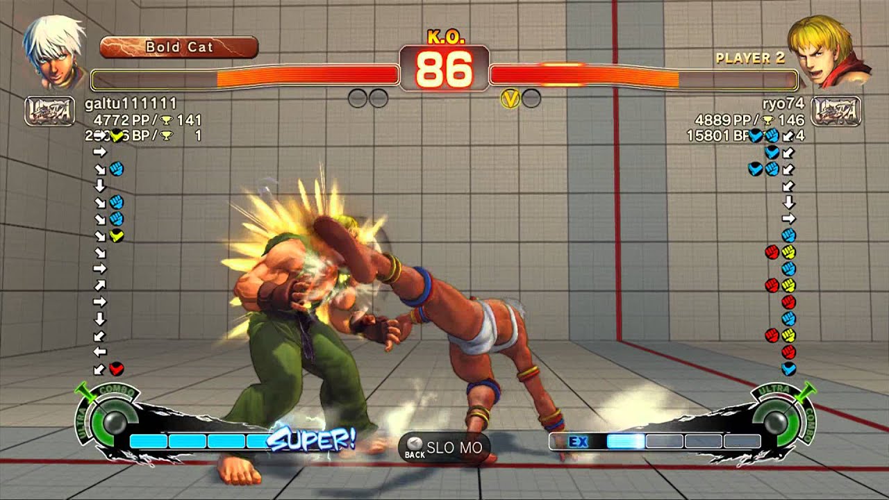 USFIV~ Elena (galtu111111) vs,  Ken (ryo74) HD