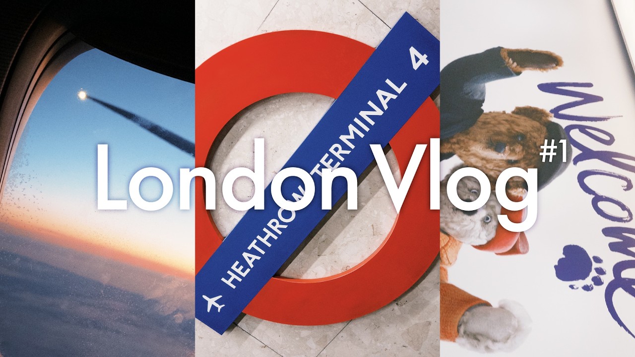 London travel vlog #1 | 中国東方航空に乗ってヒースロー空港へ  | flight to Heathrow with China Eastern Airlines | ロンドン旅