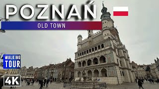 Walking Tour through Poznań - Poland 4k
