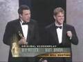 Ben Affleck and Matt Damon Win Original Screenplay: 1997 Oscars