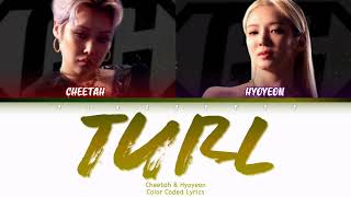 Hyoyeon X Cheetah (효연X치타) - Turl (털어) Lyrics (Han/Rom/Eng/Color Coded/Lyrics/가사) | bingsoosh