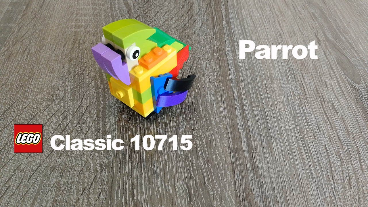Parrot Lego Classic 10715 - YouTube