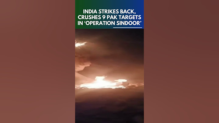 Operation Sindoor: India Strikes 9 Terror Bases In Pakistan In Historic Tri-Services Operation |N18S