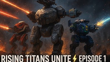 Rising Titans Ep. 1 – First Team Battle: Cossack, Destrier & Gepard Unite!⚡From Zero to Hero Begins