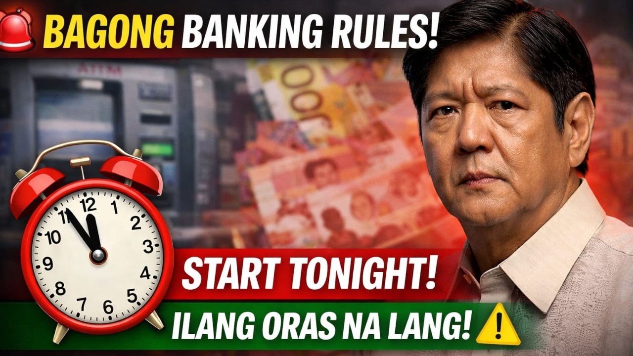 🚨 Bagong philippine Banking Rules Start Tonight | Ilang Oras na lang Para Kumilos | Babala sa Kaligt